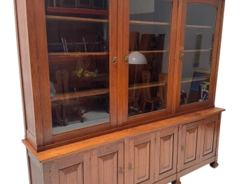 Arts & Crafts Library Bookcase by Willem Penaat for De Woning Amsterdam, 1904